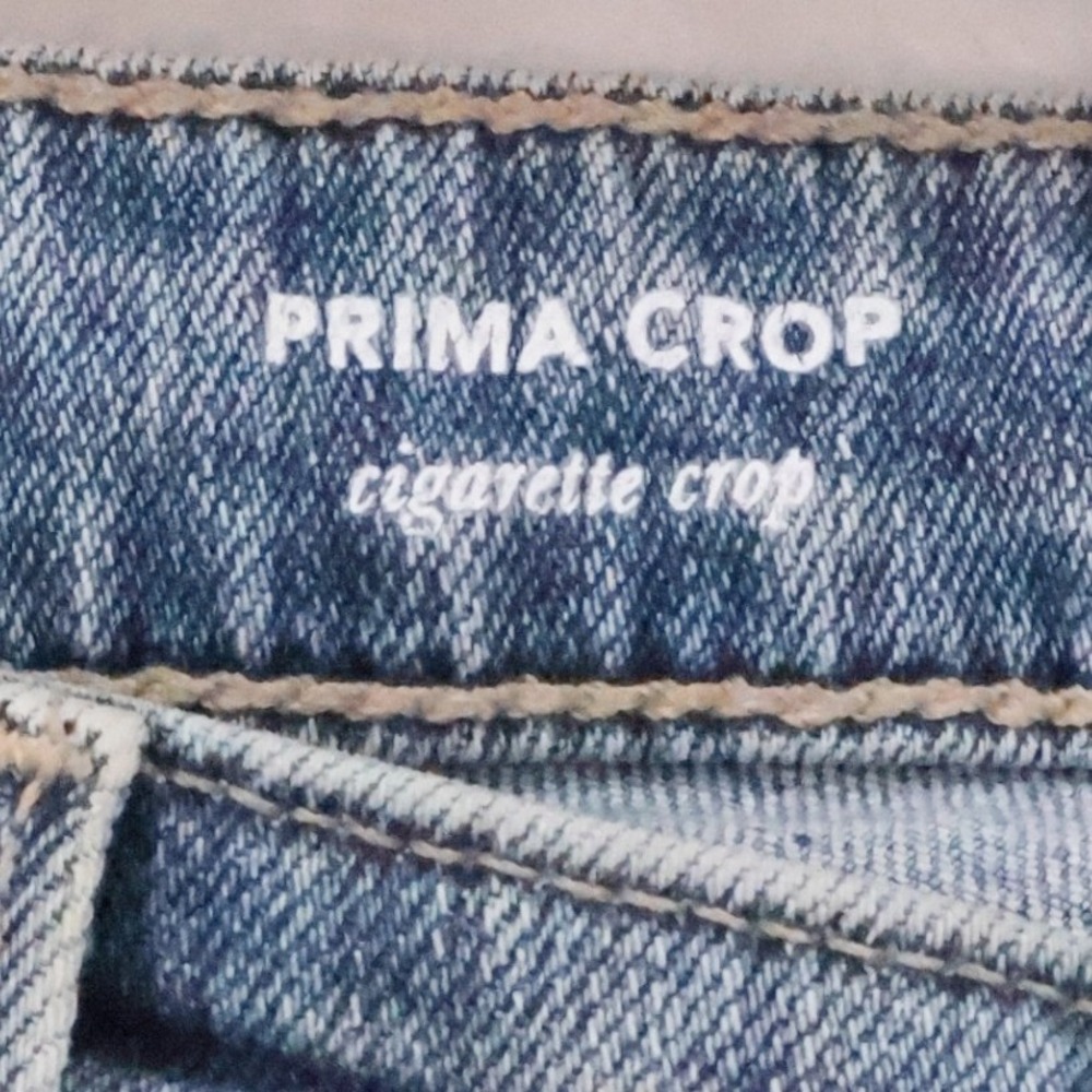 AG Prima Crop Cigarette Jeans Womens Size 26R Adriano Goldschmied Quiet Luxury - Picture 3 of 14